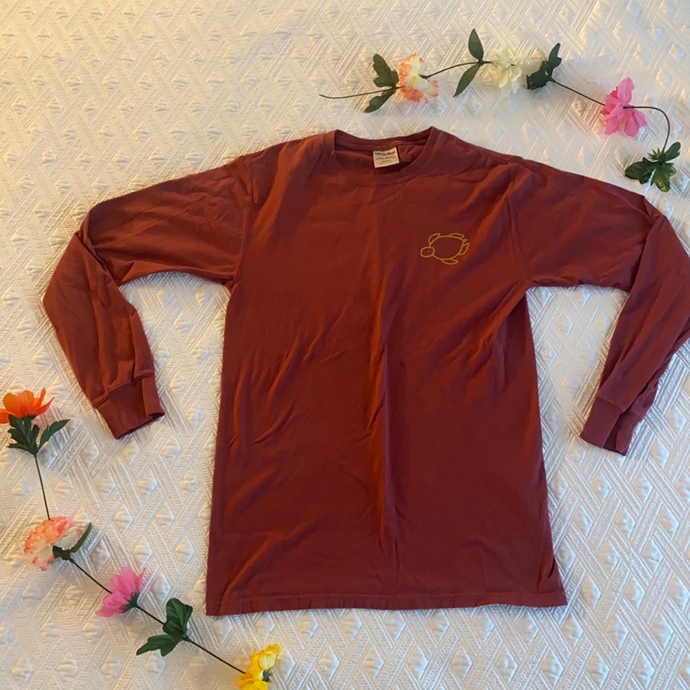 Shelly Cove shirt, red size S